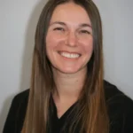 Portrait of female team member at Sun Park Dental clinic in Rocklin CA smiling for staff profile photo